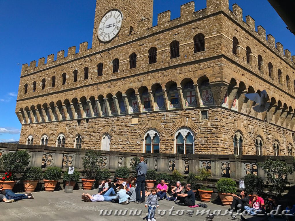 Kurzreise nach Florenz: Verschnaufpause in der Caffetteria Bartolini in den Uffizien