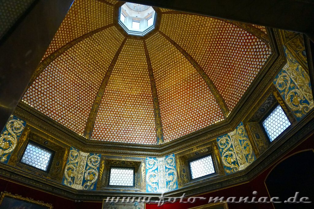 Kurzreise nach Florenz: Das Kuppeldach im Saal 18 in den Uffizien