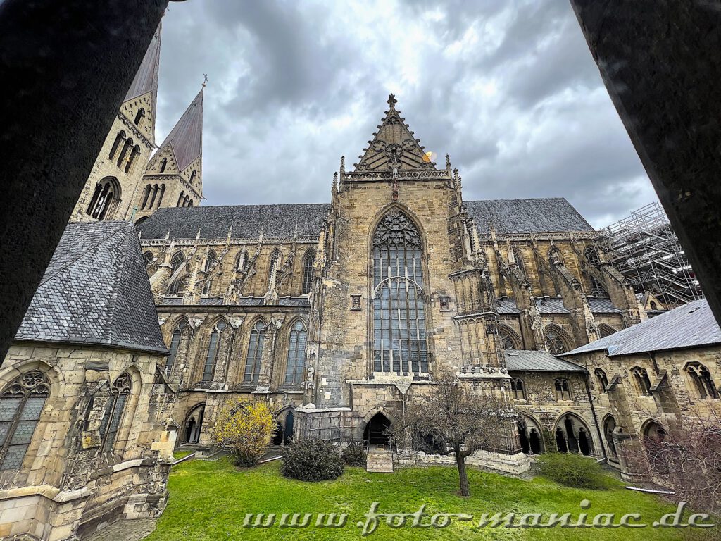 Abstecher nach Halberstadt: Blick auf den Dom