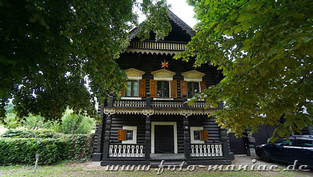 Holzhaus in der russischen Kolonie in Potsdam