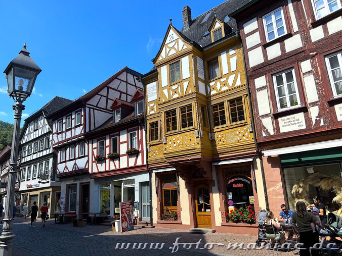 Bummeln durch Miltenberg vorbei an sehenswertem Fachwerk