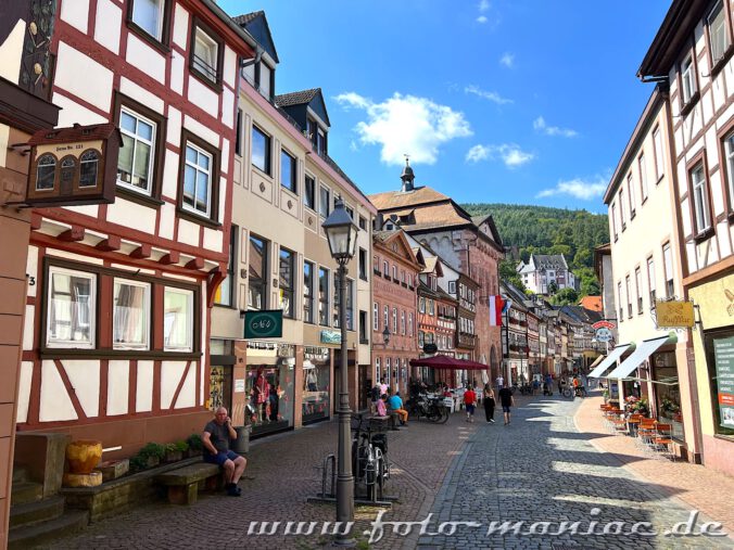 Fachwerk reiht sich an Fachwerk in Miltenberg