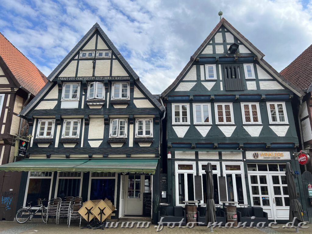 Spaziergang durch Celle - Fachwerk reiht sich an Fachwerk