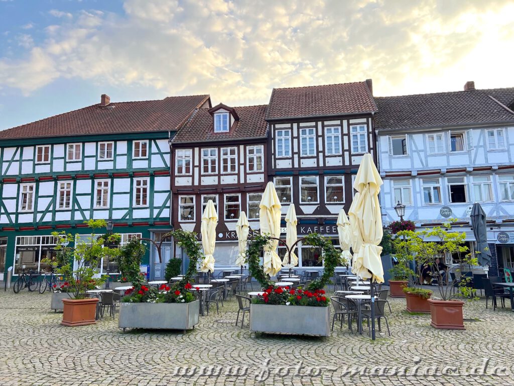 Kaffeehaus mit Freifläche auf dem Großen Plan in Celle