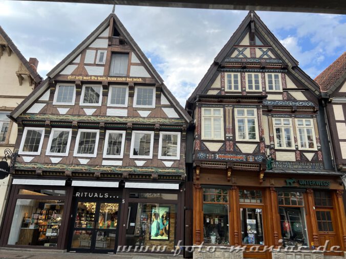 Sehenswertes Fachwerk in Celles Altstadt