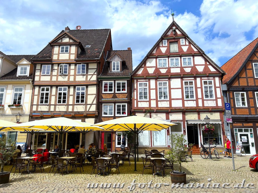 Sehenswertes Fachwerk in der Altstadt von Celle