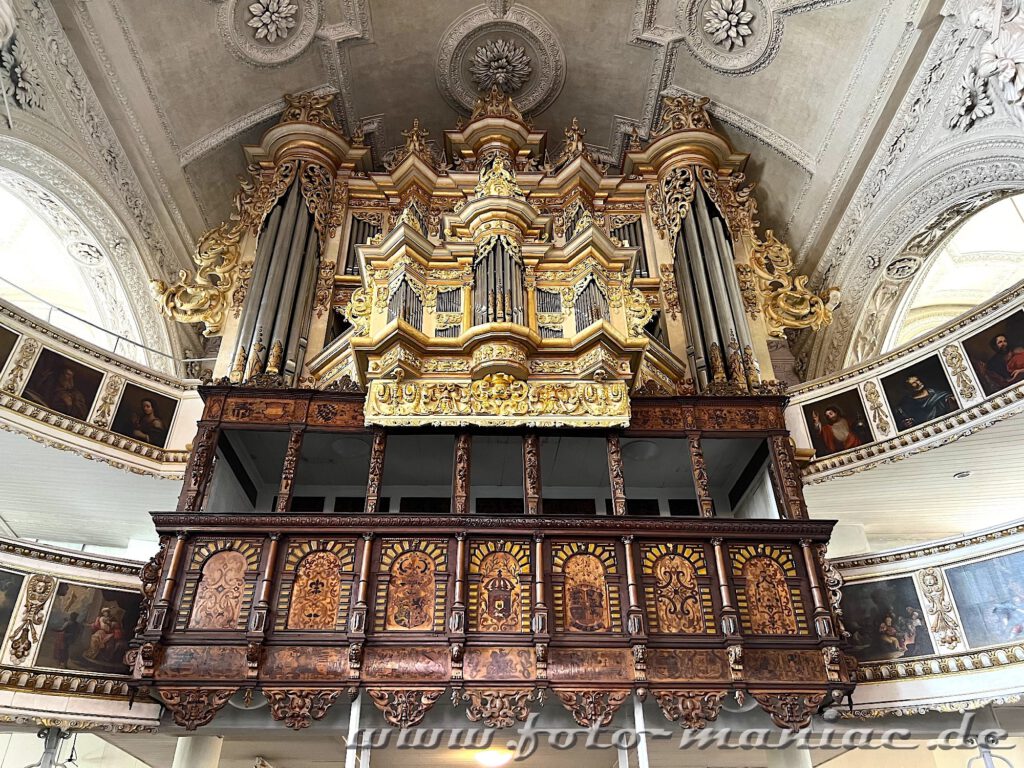 Barock-Orgel in der Marienkirche in Celle