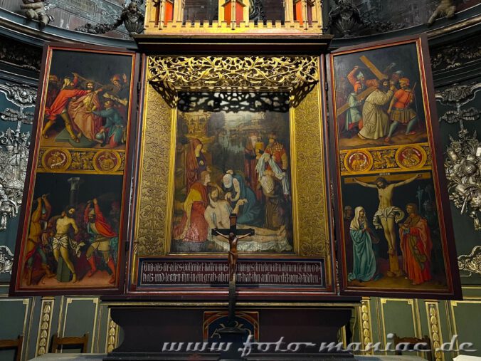 Altar in der Peterskirche in Straßburg