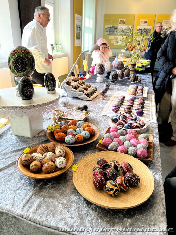 Traditionelle sorbische Handwerkskunst - Ostereier