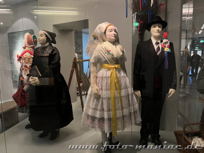 Im Sorbischen Museum werden viele Trachten vorgestellt